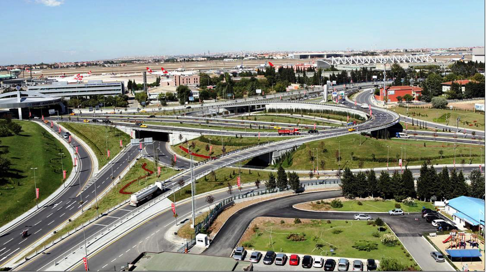 Özka İnşaat Atatürk Havalimanı Önü Katlı Kavşak İnşaatı