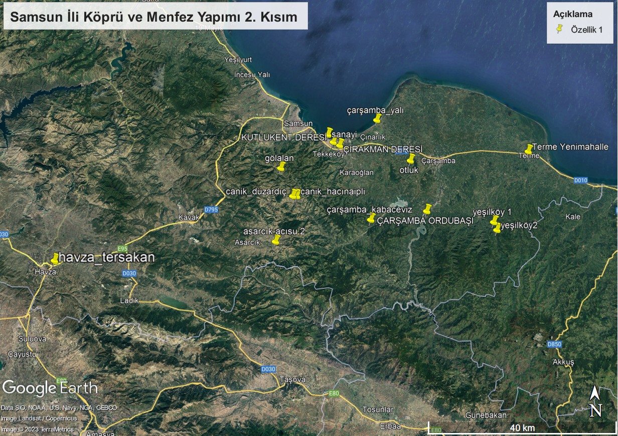 Özka İnşaat Samsun İli Köprü ve Menfez Yapımı 2. Kısım