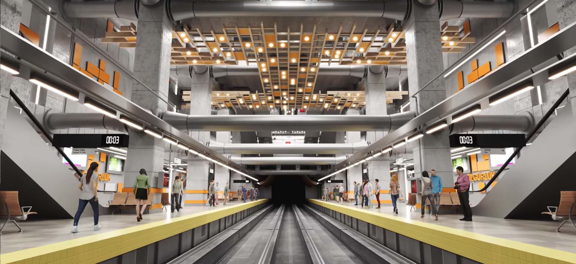 Özka İnşaat Mersin Metrosu İnşaatı
